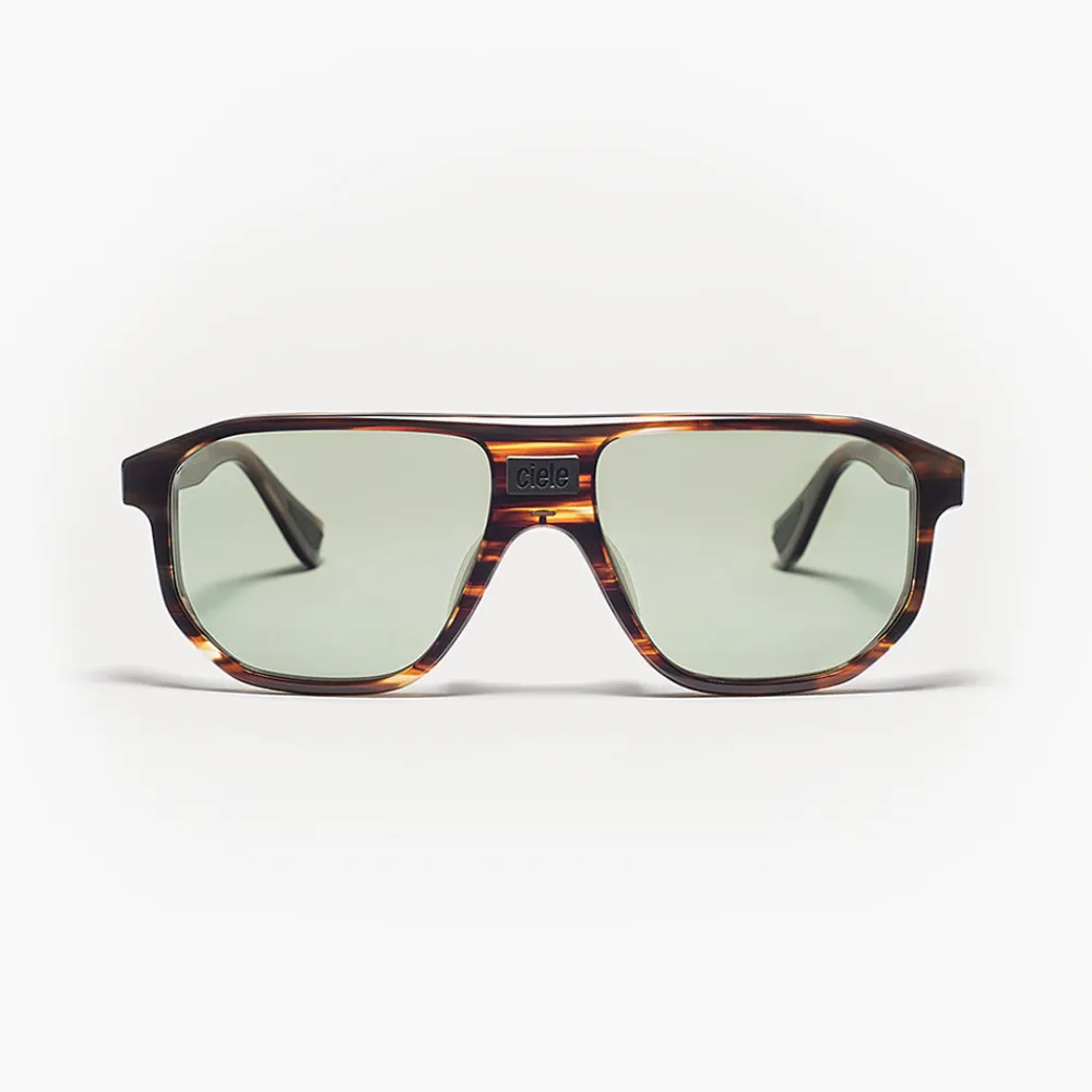 Sunglasses^ciele athletics GTGlass 2.0 - - Green lenses Havana